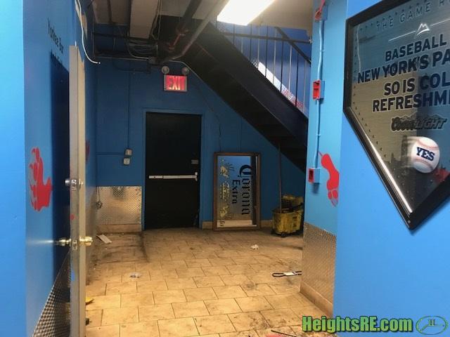 Vacant retail space